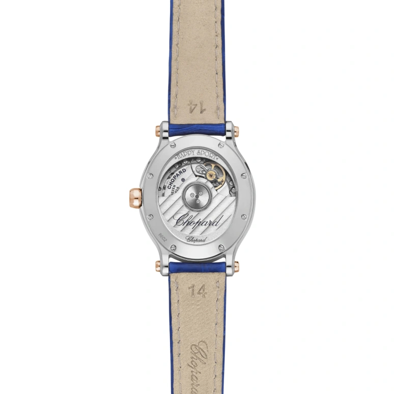 Chopard,Happy Sport 31.31x29mm,31.31x29mm,Stainless Steel,Silver White,Automatic,42hours,In-house Caliber,278602,278602-6001