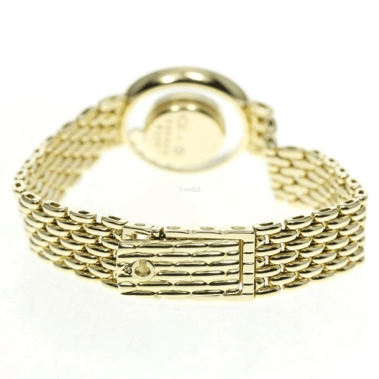 Chopard,Happy Diamonds 23mm,23mm,Yellow Gold,Champagne,Quartz,Sapphire,Round,20,20/5691