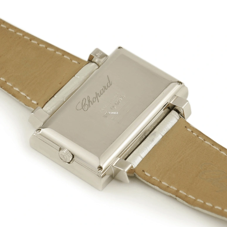 Chopard,Other 40.50mm,40.50mm,White Gold,White,Quartz,Rectangular,Silver,209168,209168-1001