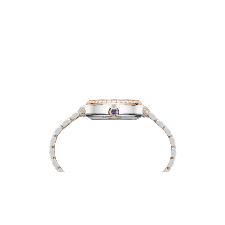 Chopard,Happy Sport 31.31x29mm,31.31x29mm,Stainless Steel,Silver,Rose Gold,Automatic,42hours,In-house Caliber,278602,278602-6004