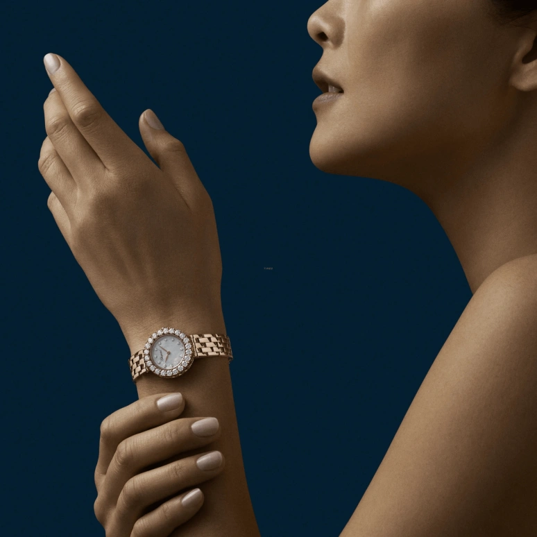 Chopard,L'HEURE DU DIAMANT 26mm,26mm,Rose Gold,White,Sapphire,Crystal Glass,10A178,10A178-5606