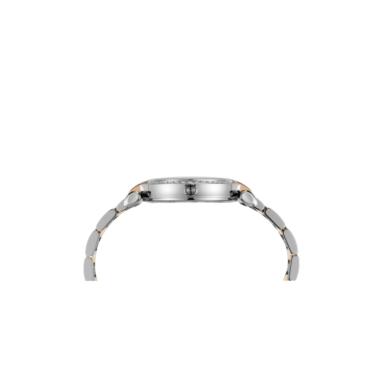 Chopard,IMPERIALE 36mm,36mm,Stainless Steel,Rose Gold,Green,Quartz,Day,Sapphire,Crystal Glass,388532,388532-6009