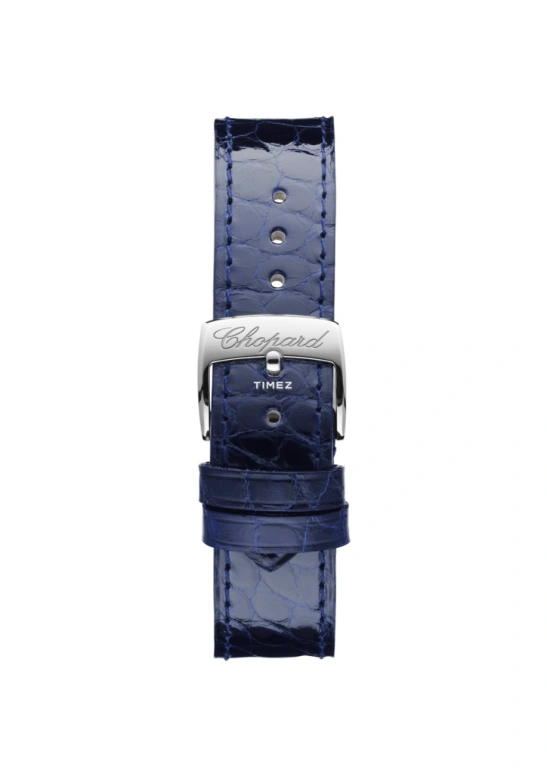 Chopard,Happy Diamonds 36mm,36mm,Stainless Steel,Blue,Automatic,Sapphire,Crystal Glass,Round,278578,278578-3002