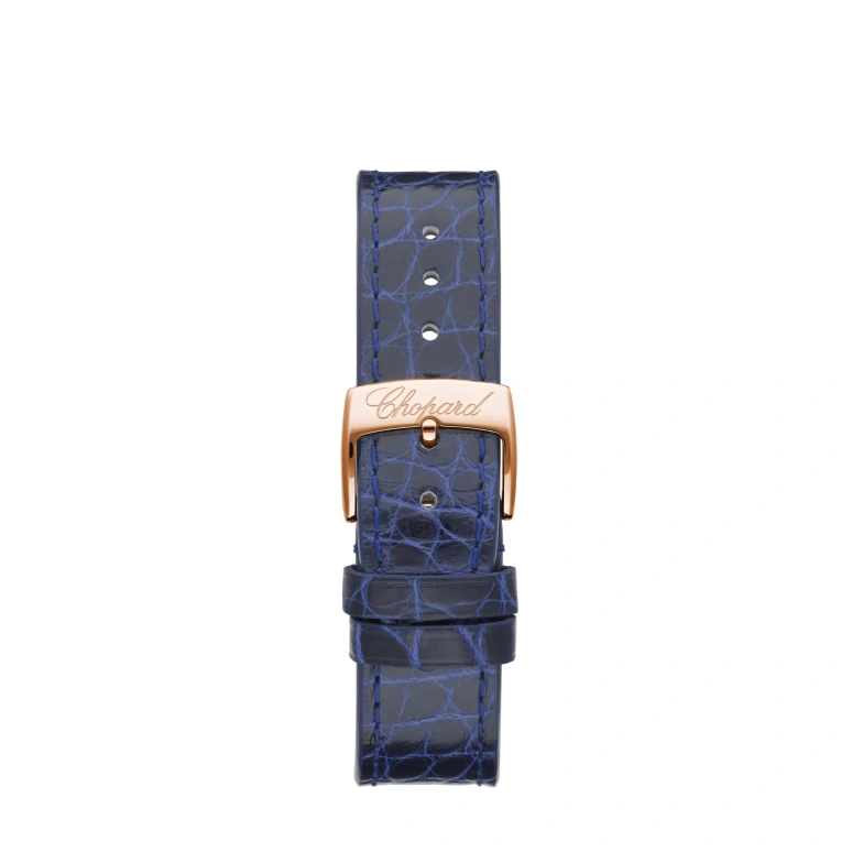 Chopard,Happy Sport 36mm,36mm,Rose Gold,Blue,Automatic,65hours,In-house Caliber,274894,274894-5001