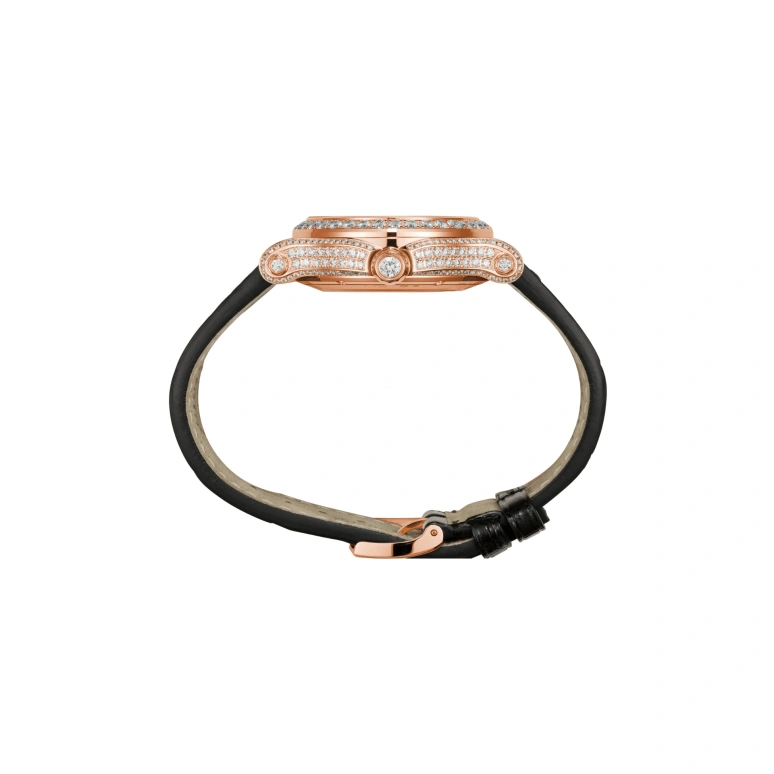 Chopard,Happy Sport 36mm,36mm,Rose Gold,Gold,Sapphire,Crystal Glass,Setting,Diamonds,274891,274891-5001