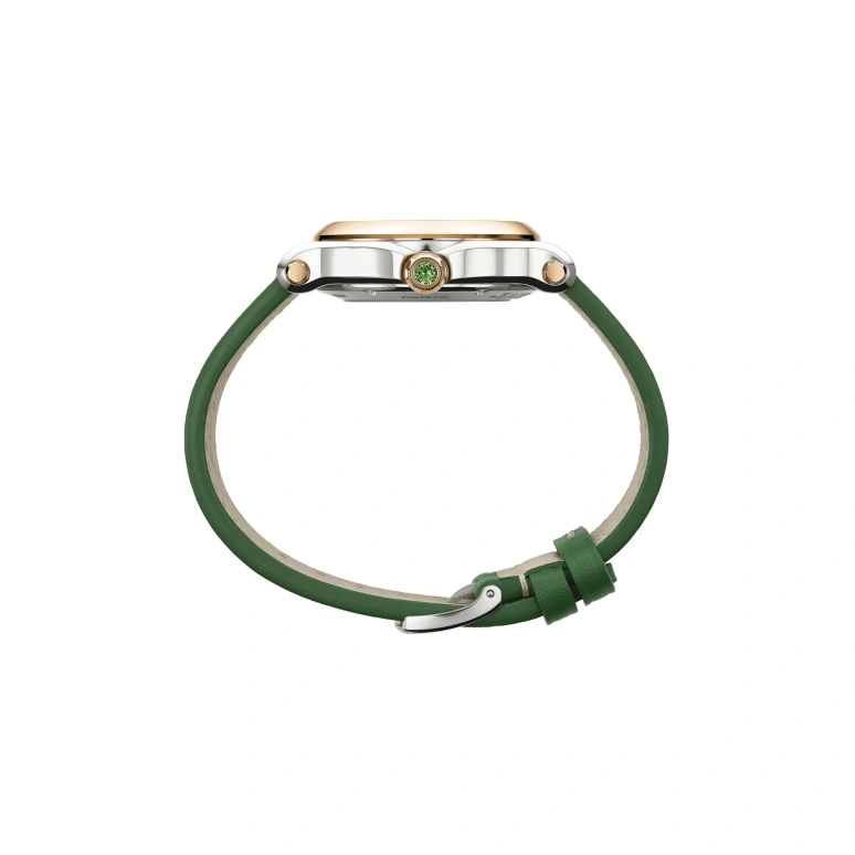 Chopard,Happy Sport 36mm,36mm,Stainless Steel,Green,Sapphire,Seconds,278559,278559-6022