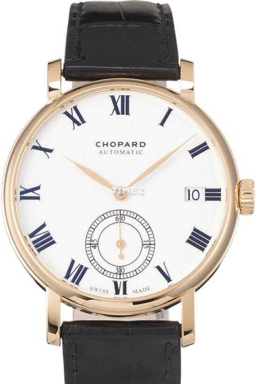 Chopard,Classic 38mm,38mm,Yellow Gold,White,Automatic,Day,60hours,161289,161289-0001