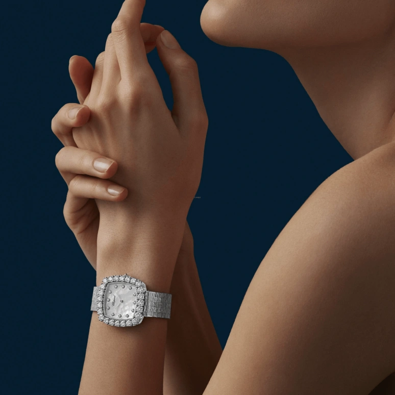 Chopard,L'HEURE DU DIAMANT 30.80mm,30.80mm,White Gold,White,Automatic,42hours,In-house Caliber,10A386,10A386-1106