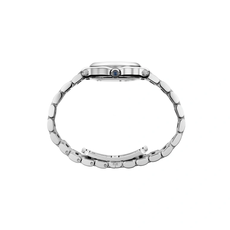 Chopard,Happy Sport 30mm,30mm,Stainless Steel,Sky Blue,Blue,Sapphire,Crystal Glass,Seconds,278590,278590-3010