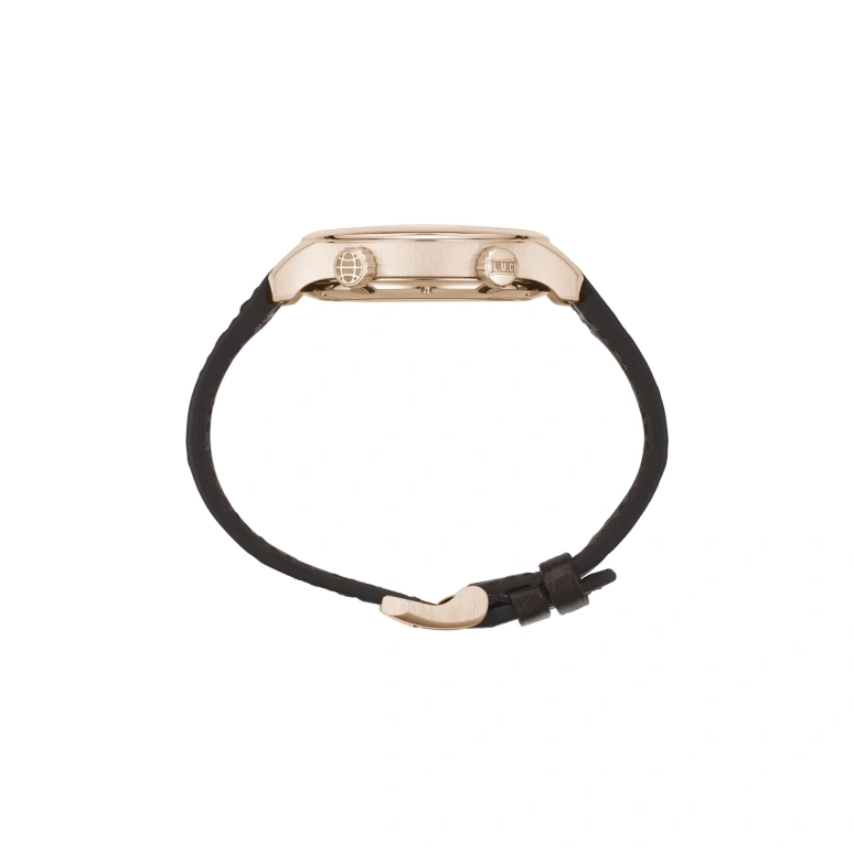 Chopard,L.U.C 42mm,42mm,Rose Gold,Coffee,Brown,Automatic,60hours,In-house Caliber,161943,161943-5001