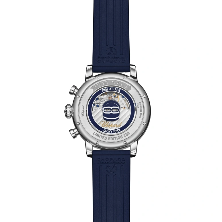 Chopard,Mille Miglia 40.50mm,40.50mm,Stainless Steel,Blue,Automatic,Chronograph,Day,168619,168619-3006