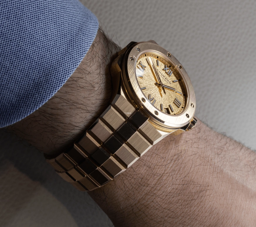 Chopard,Alpine Eagle 41mm,41mm,Yellow Gold,Gold,Automatic,Day,Sapphire,295363,295363-0001
