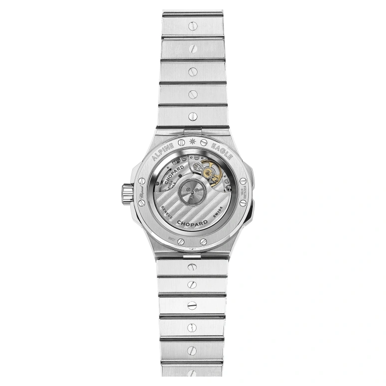Chopard,Alpine Eagle 33mm,33mm,Stainless Steel,Blue,Automatic,42hours,In-house Caliber,298617,298617-3001