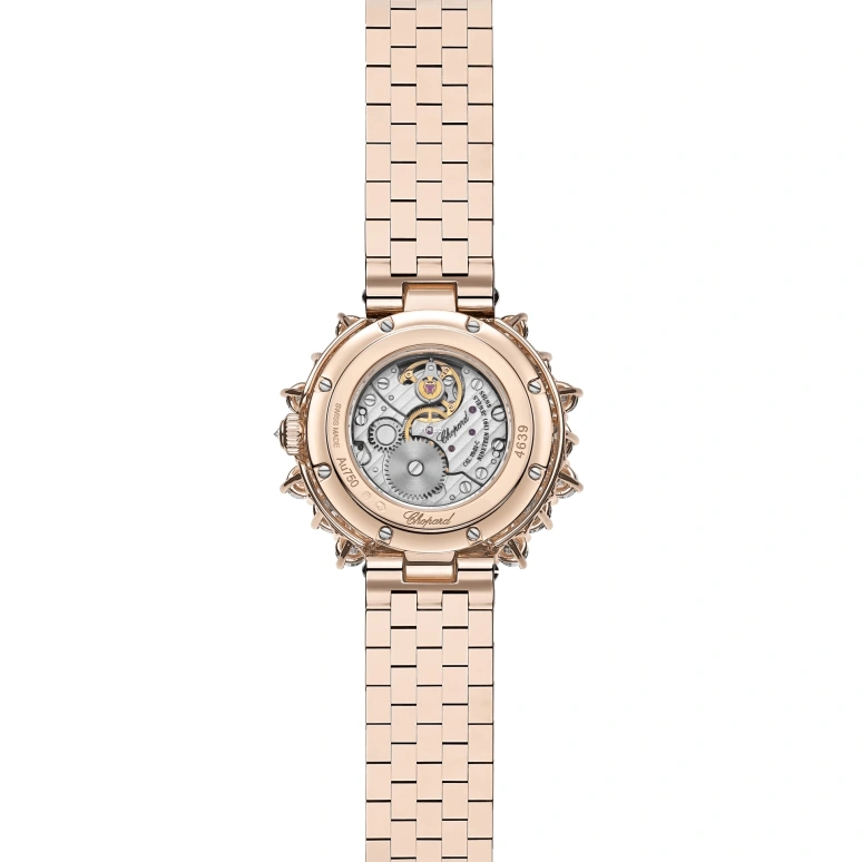 Chopard,L'HEURE DU DIAMANT 30mm,30mm,Rose Gold,Silver,Handwound,Round,10A391,10A391-5300