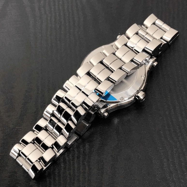 Chopard,Happy Sport 30mm,30mm,Stainless Steel,White,Quartz,Round,Silver,278590,278590-3002