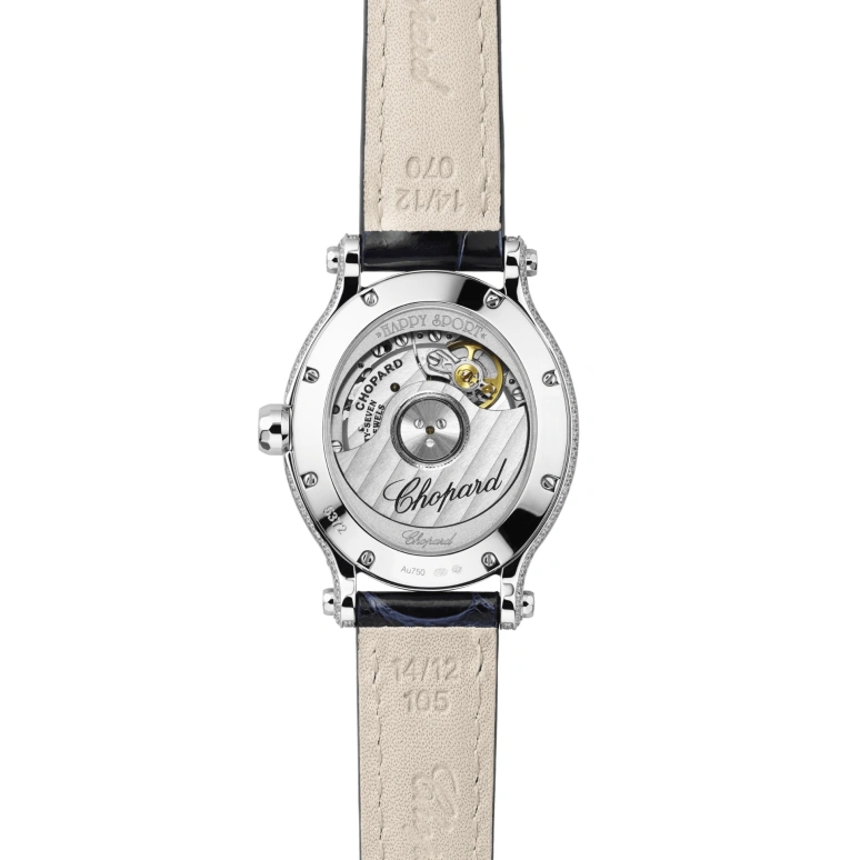 Chopard,Happy Sport 31.31x29mm,31.31x29mm,White Gold,White,Automatic,42hours,In-house Caliber,275372,275372-1001