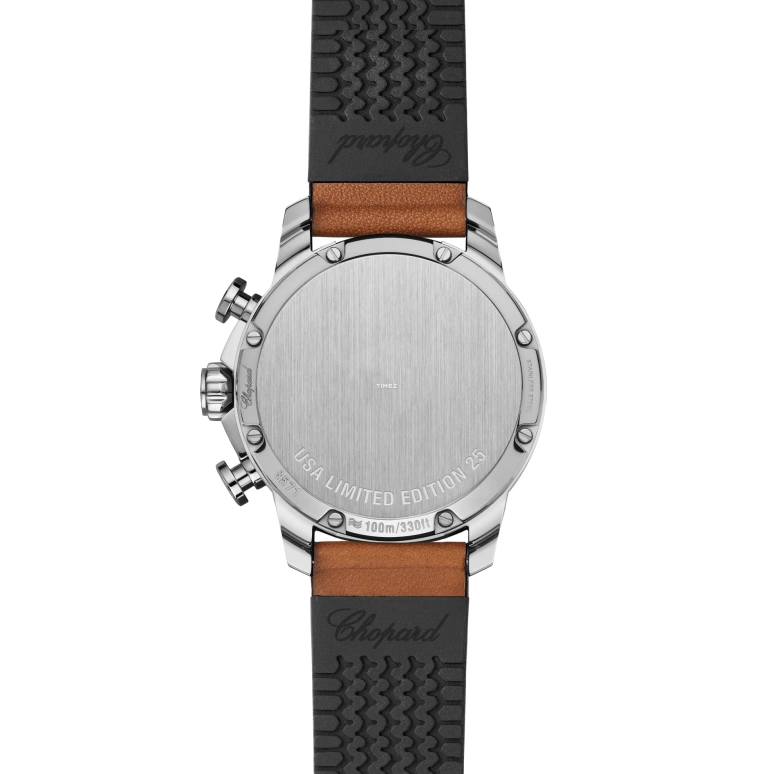 Chopard,Mille Miglia 44mm,44mm,Stainless Steel,Cream,Automatic,Chronograph,Day,168571,168571-3024