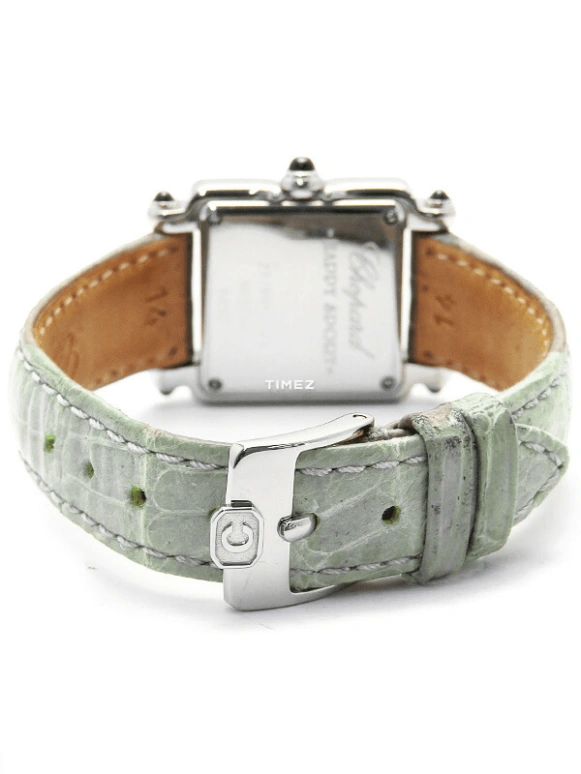 Chopard,Happy Diamonds 23mm,23mm,Stainless Steel,Grey,Quartz,Sapphire,Crystal Glass,Square,27,27/8892-23