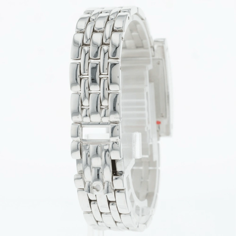 Chopard,Happy Sport 25x35mm,25x35mm,White Gold,Silver,Quartz,Sapphire,Square,445,445-1