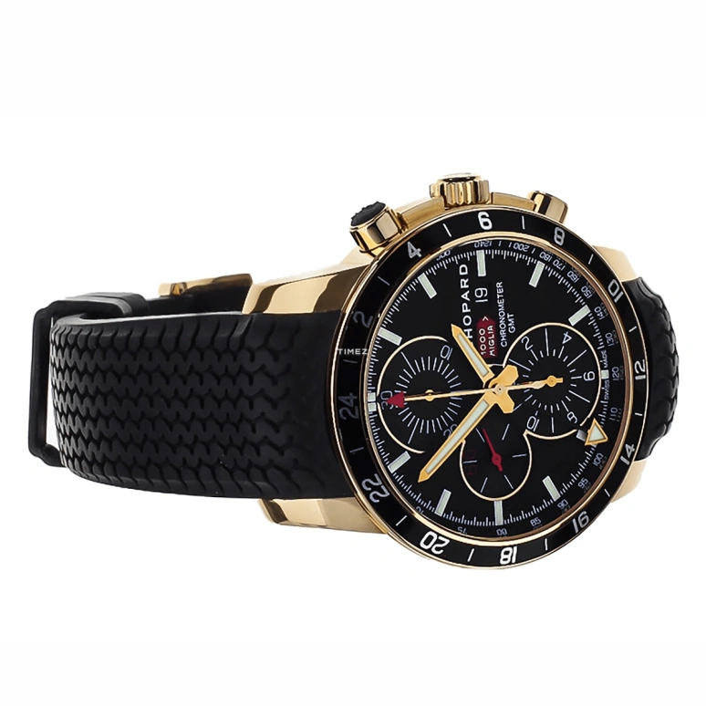 Chopard,Classic Racing 42.50mm,42.50mm,Rose Gold,Black,Automatic,Chronograph,Day,Dule Time,161288,161288-5001