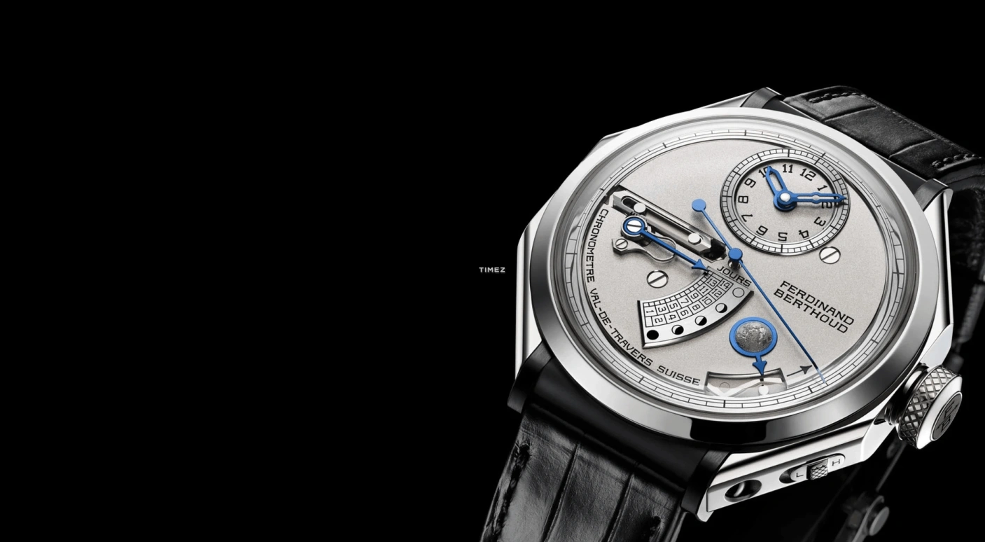 Chopard,Chronomètre FB 1L 44mm,44mm,White Gold,Silver,Handwound,Moonphase,Power Reserve Indicator,Tourbillon,FB,FB-1L.1