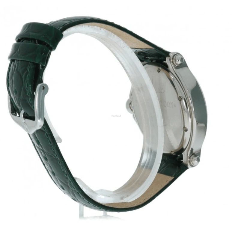 Chopard,Happy Sport 39mm,39mm,Stainless Steel,Green,Quartz,Day,Sapphire,Crystal Glass,28,28/8426-3001