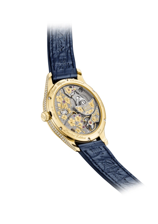 Chopard,L.U.C 35mm,35mm,Yellow Gold,Multi-Color,Blue,Pink,Automatic,65hours,In-house Caliber,131944,131944-0001