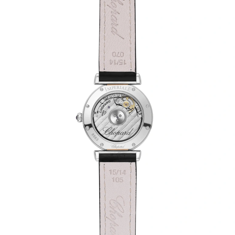 Chopard,IMPERIALE 29mm,29mm,Stainless Steel,Rose Gold,Silver White,Automatic,42hours,In-house Caliber,388563,388563-6007