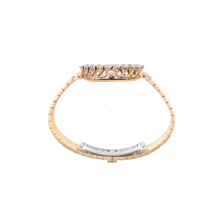 Chopard,L'HEURE DU DIAMANT 30mm,30mm,Rose Gold,White,Oval,10A326,10A326-5106
