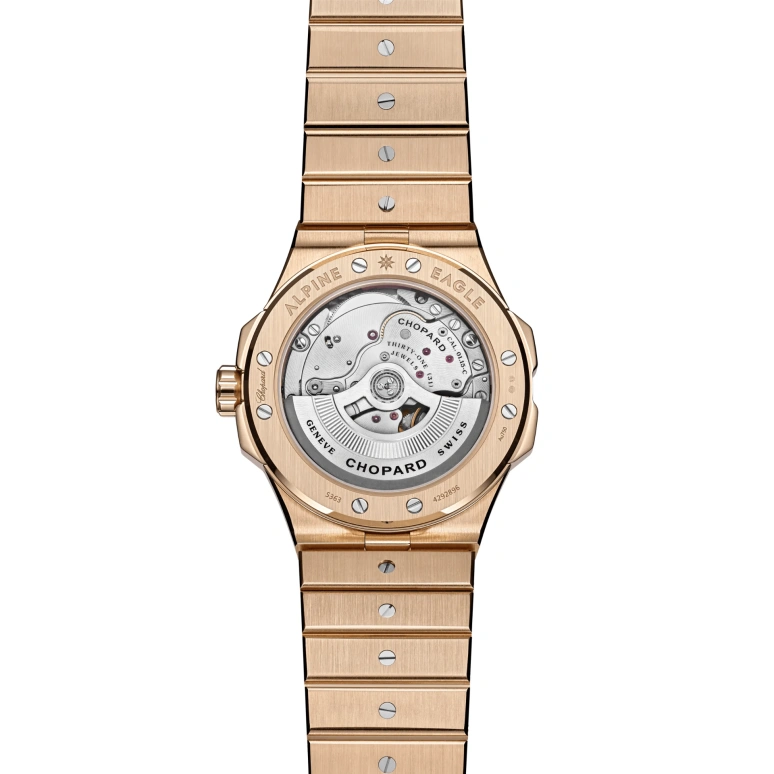 Chopard,Alpine Eagle 41mm,41mm,Yellow Gold,Gold,Automatic,60hours,In-house Caliber,295363,295363-0002