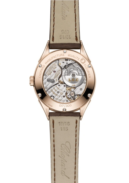 Chopard,L.U.C 39mm,39mm,Rose Gold,Silver,Automatic,65hours,In-house Caliber,161896,161896-5002