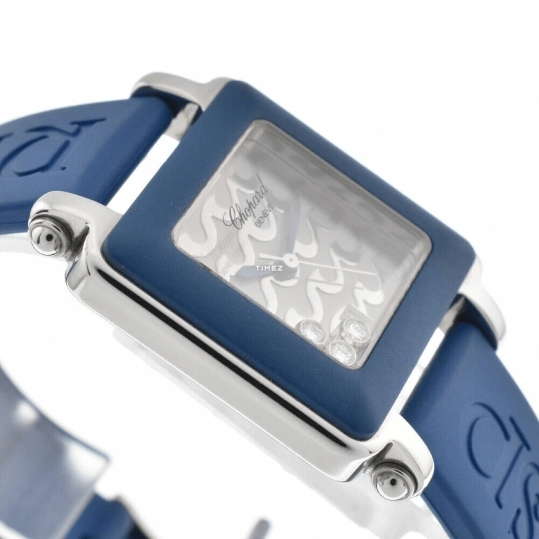 Chopard,Ladies' 26mm,26mm,Stainless Steel,Grey,Quartz,Day,Sapphire,Crystal Glass,27,27-8896-403