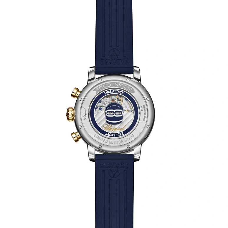 Chopard,Mille Miglia 40.50mm,40.50mm,Stainless Steel,Blue,Automatic,Chronograph,Day,168619,168619-4002