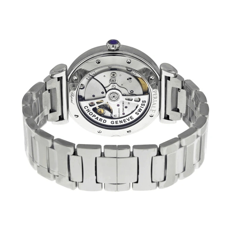 Chopard,IMPERIALE 40mm,40mm,Stainless Steel,Silver White,Automatic,Day,60hours,388531,388531-3011