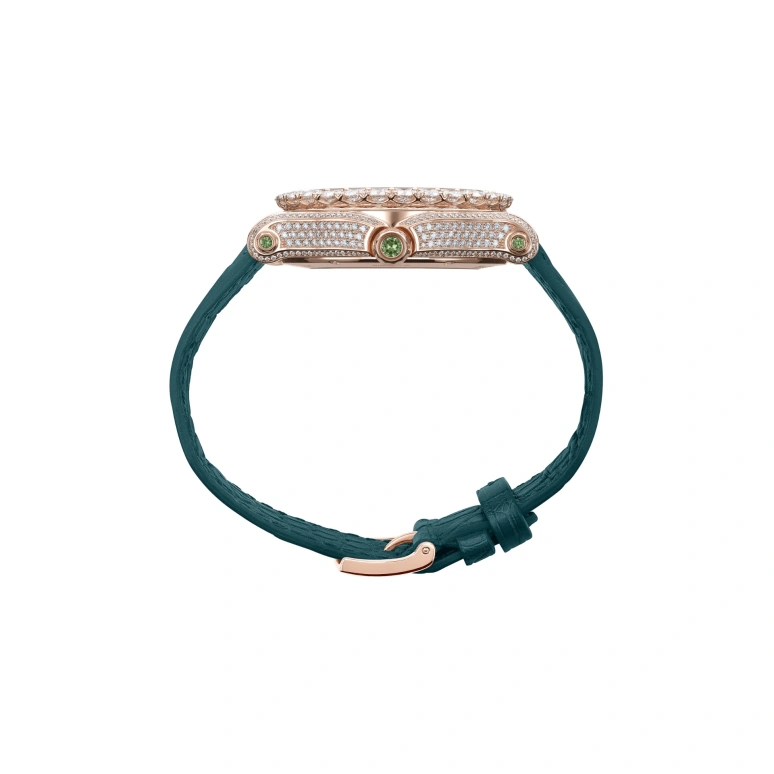 Chopard,Happy Sport 40mm,40mm,Rose Gold,Rose,Blue,Green,Automatic,65hours,In-house Caliber,274425,274425-5001