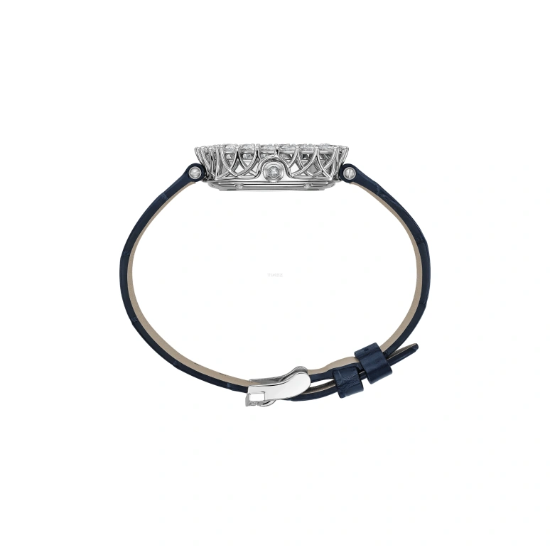 Chopard,L'HEURE DU DIAMANT 33mm,33mm,White Gold,Dark Blue,Automatic,42hours,In-house Caliber,13A387,13A387-1115