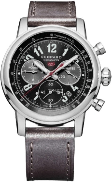Chopard,Classic Racing 46mm,46mm,Stainless Steel,Black,Automatic,Chronograph,Day,Flyback,168580,168580-3001