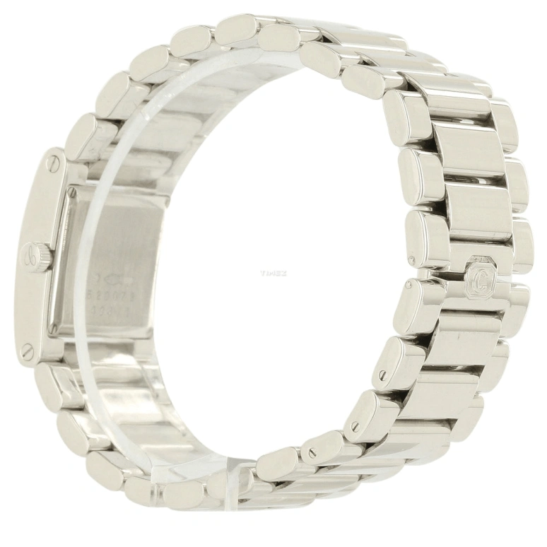 Chopard,Other 27x19mm,27x19mm,White Gold,Silver,Quartz,Rectangular,106928,106928-1001