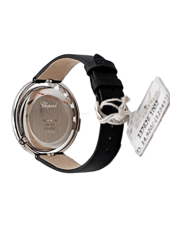 Chopard,Classic ,White Gold,White,Quartz,Sapphire,Crystal Glass,Round,137626,137626-1002