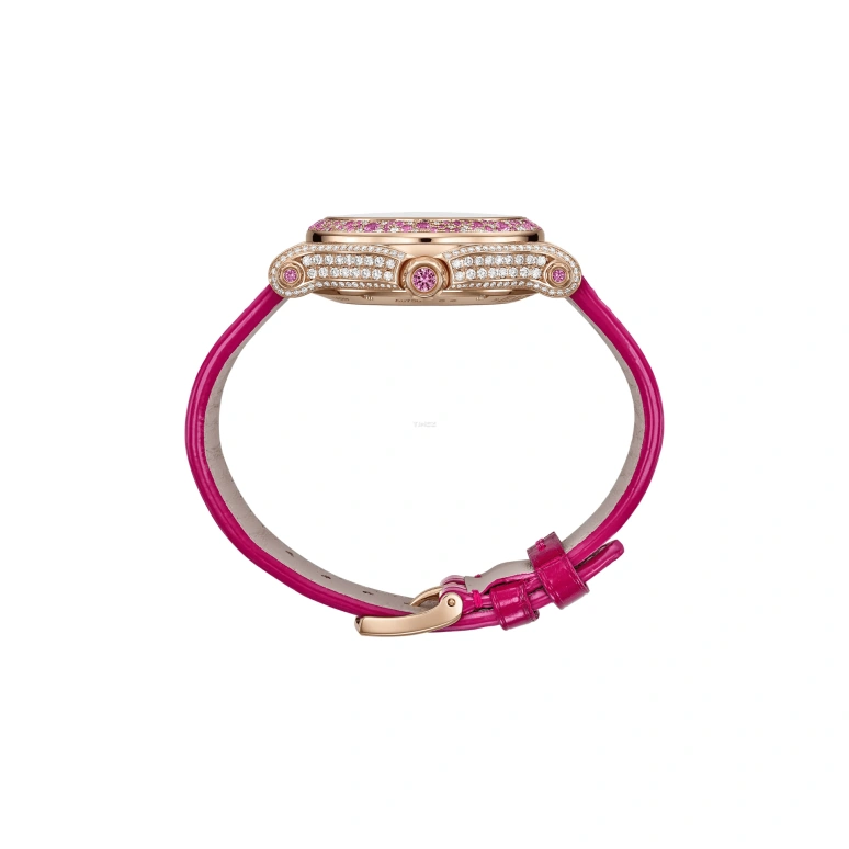 Chopard,Happy Sport 36mm,36mm,Rose Gold,Silver White,Automatic,Sapphire,Crystal Glass,Round,274891,274891-5028