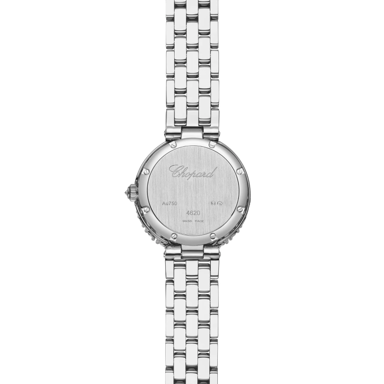 Chopard,L'HEURE DU DIAMANT 26mm,26mm,White Gold,White,Sapphire,Crystal Glass,Setting,Diamonds,Mother of Pearl,10A178,10A178-1606