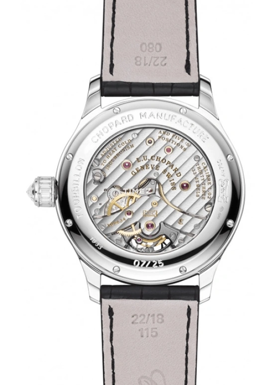 Chopard,L.U.C 43mm,43mm,White Gold,Silver,Handwound,Power Reserve Indicator,Tourbillon,Conor McGregor,171933,171933-1001