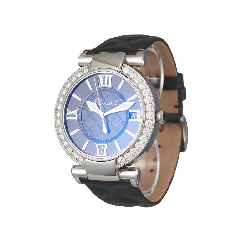 Chopard,IMPERIALE 40mm,40mm,Stainless Steel,Black,Automatic,Day,60hours,388531,388531-3006