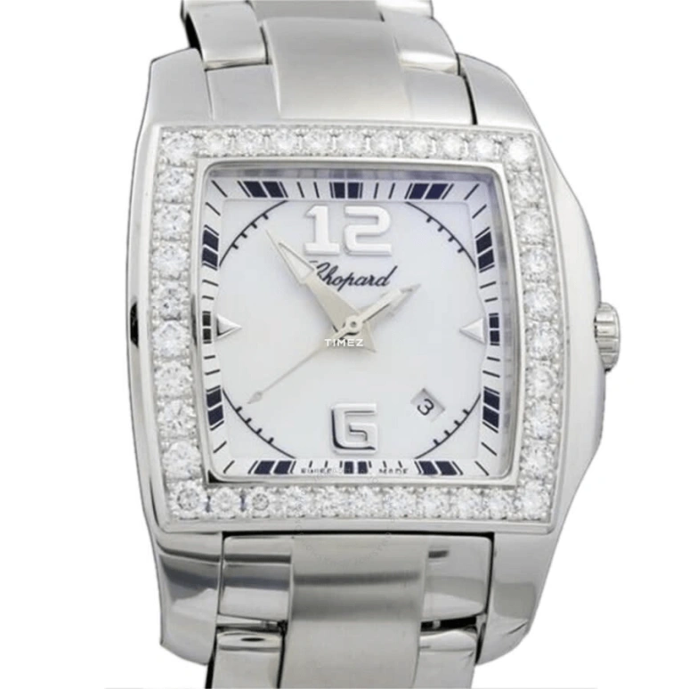 Chopard,Classic 29mm,29mm,Stainless Steel,White,Automatic,Day,Sapphire,108464,108464-2002