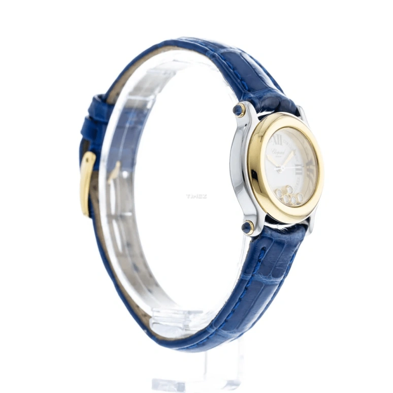 Chopard,Happy Sport 26mm,26mm,Stainless Steel,Silver White,Quartz,Sapphire,Crystal Glass,Round,27,27/8246-23