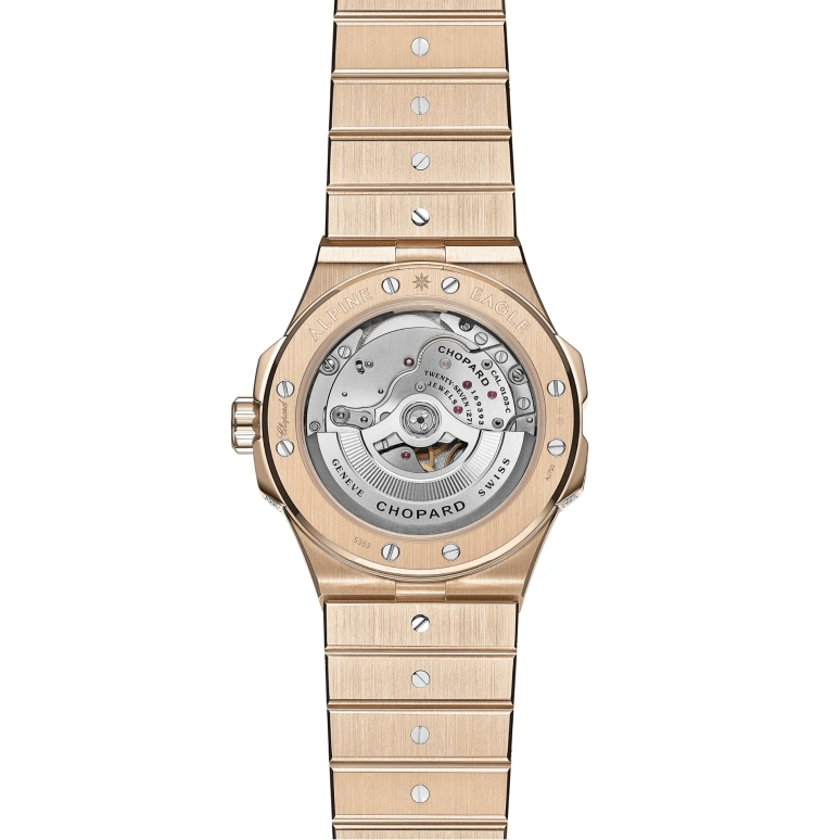 Chopard,Alpine Eagle 41mm,41mm,Rose Gold,Automatic,60hours,In-house Caliber,295363,295363-5004