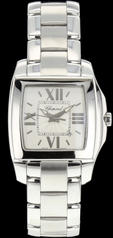Chopard,Two O Ten 34.80x28.90mm,34.80x28.90mm,Stainless Steel,Silver White,Quartz,Day,Sapphire,118464,118464-3009