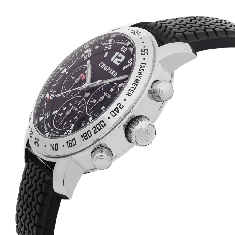 Chopard,Mille Miglia 36mm,36mm,Stainless Steel,Black,Automatic,Chronograph,Day,16,16/8933