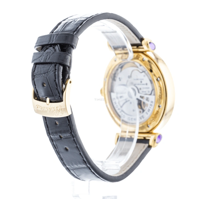 Chopard,IMPERIALE 40mm,40mm,Yellow Gold,Silver,White,Automatic,Day,Sapphire,384241,384241-0001
