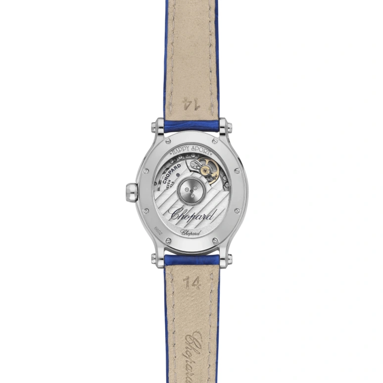 Chopard,Happy Sport 31.31x29mm,31.31x29mm,Stainless Steel,White,Automatic,42hours,In-house Caliber,278602,278602-3001